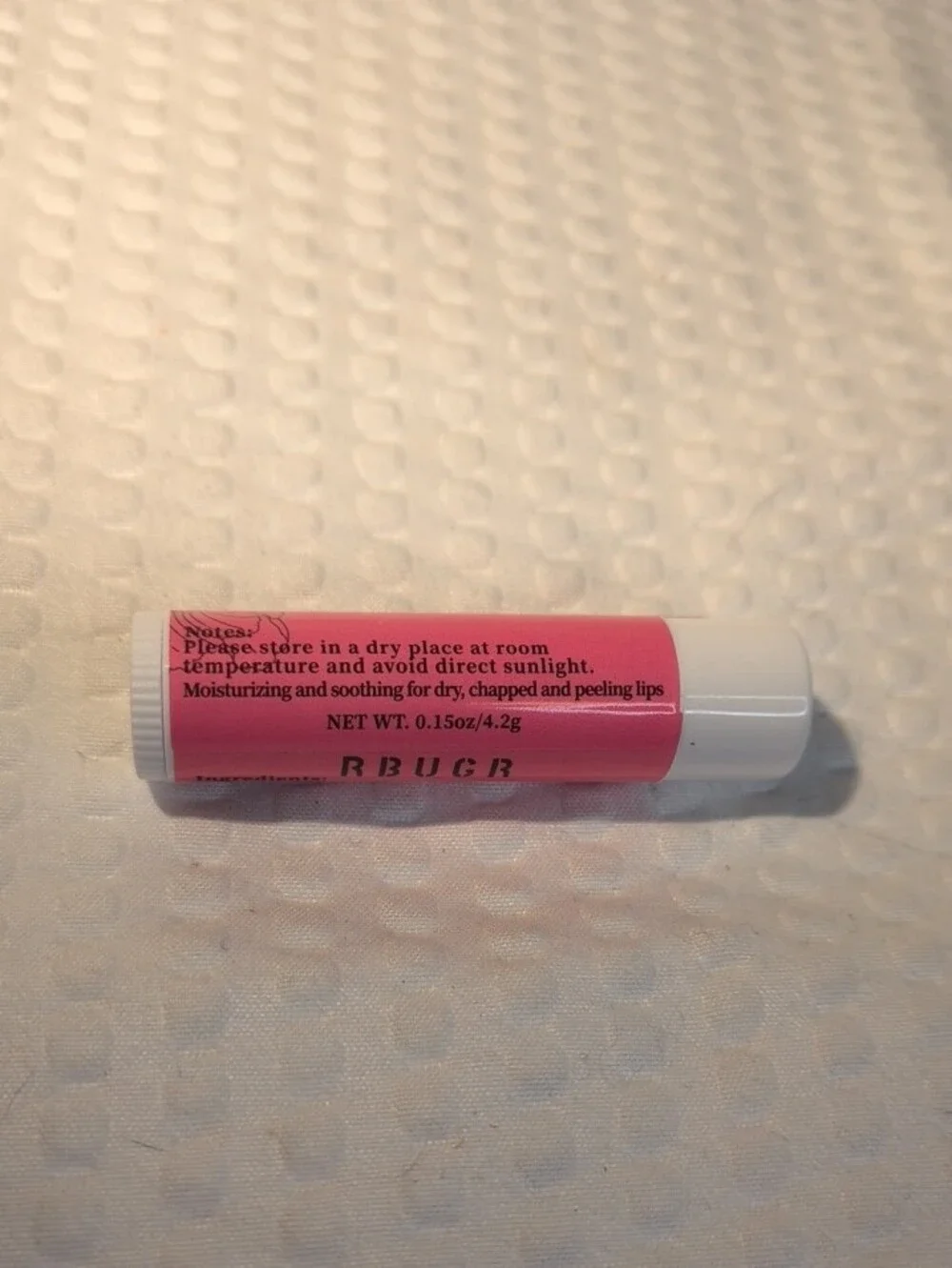 Hydrating Lip Balm - Peach Pink